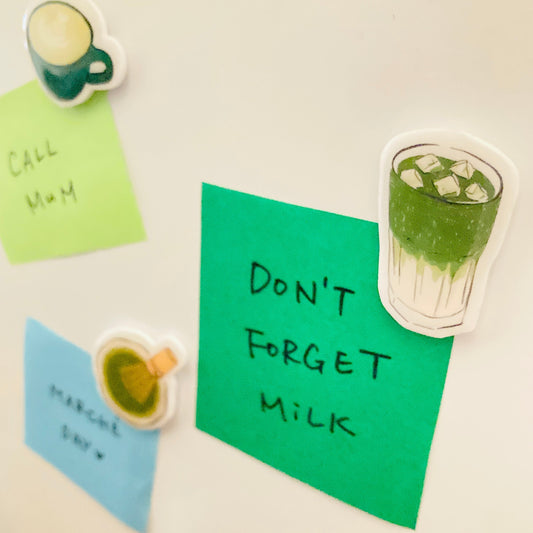 Handmade Mini Magnet Set – The Matcha Club