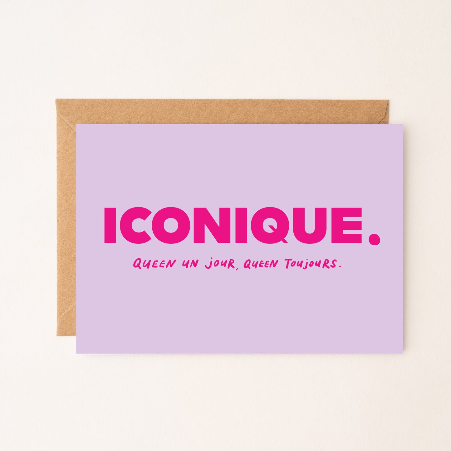 Iconique - Carte Postale Colorée