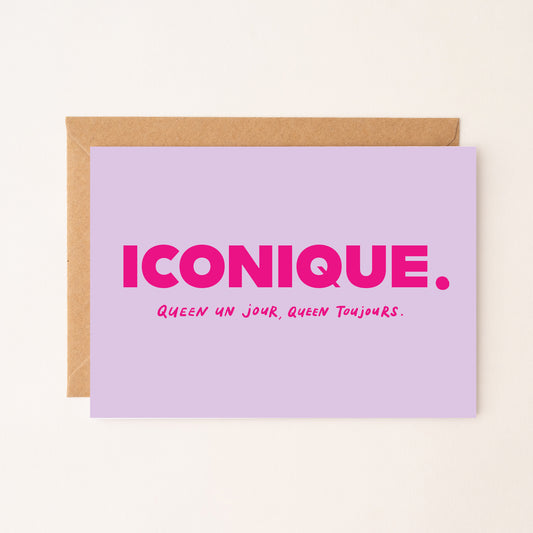 Iconique - Carte Postale Colorée