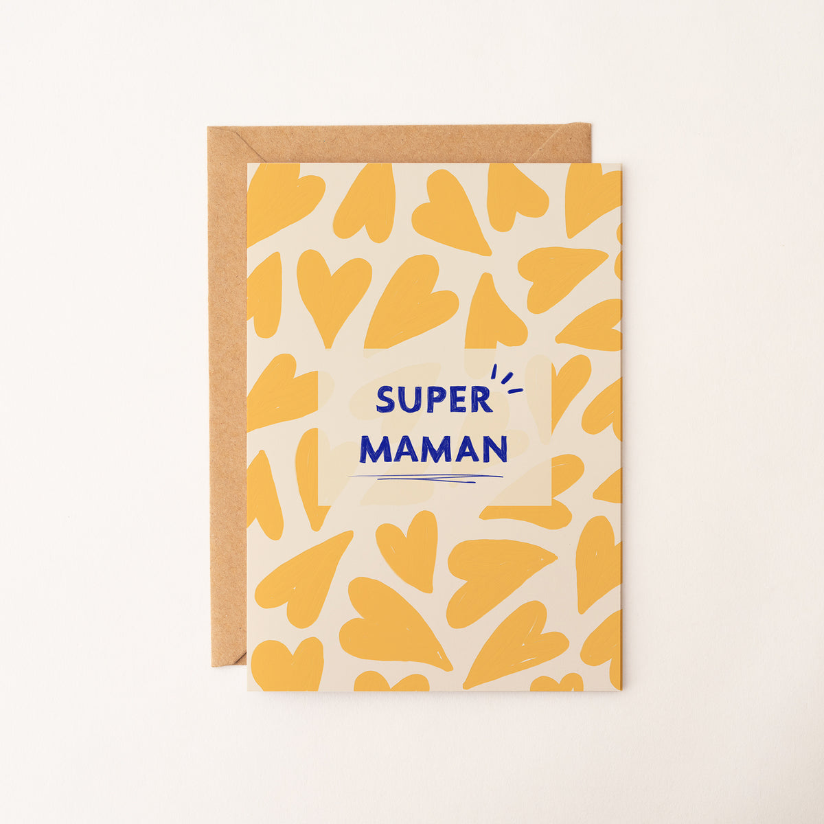Carte Fête des Mères “Super Maman”