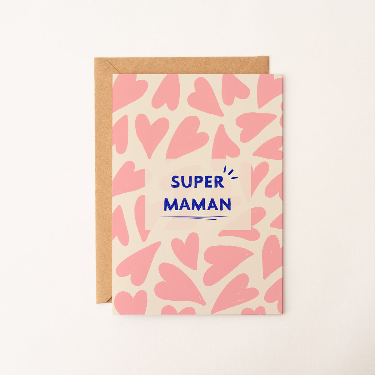 Carte Fête des Mères “Super Maman”