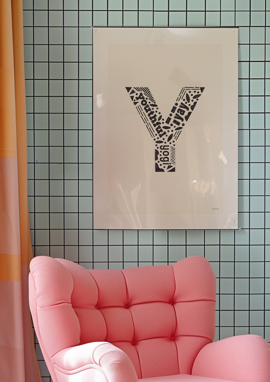 Letter "Y" Art Print