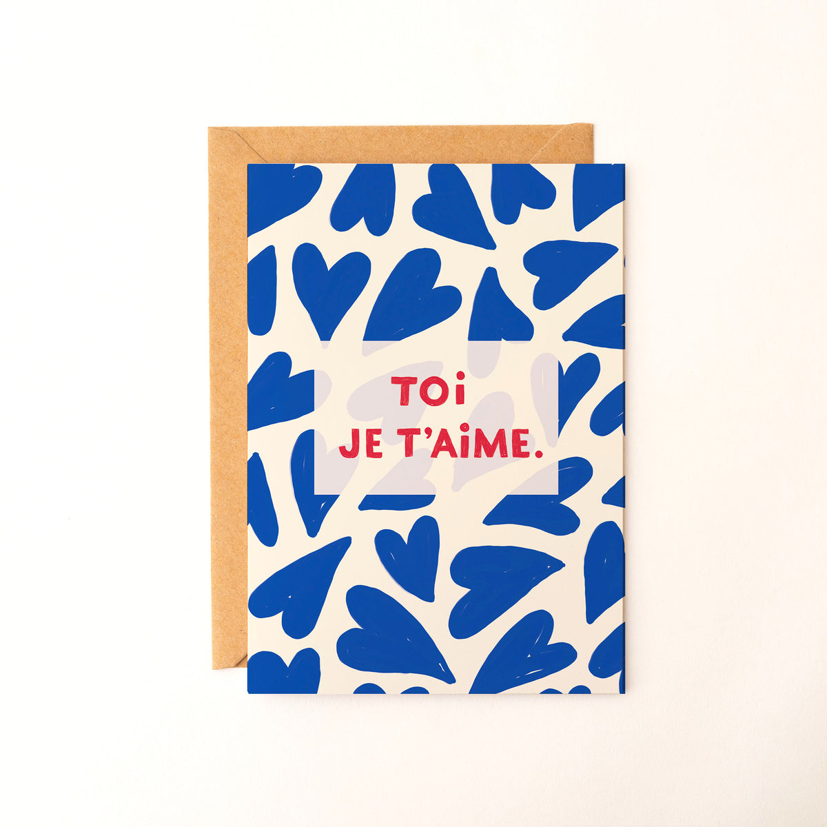 Carte d’amour “Toi je t’aime” - Carte Postale