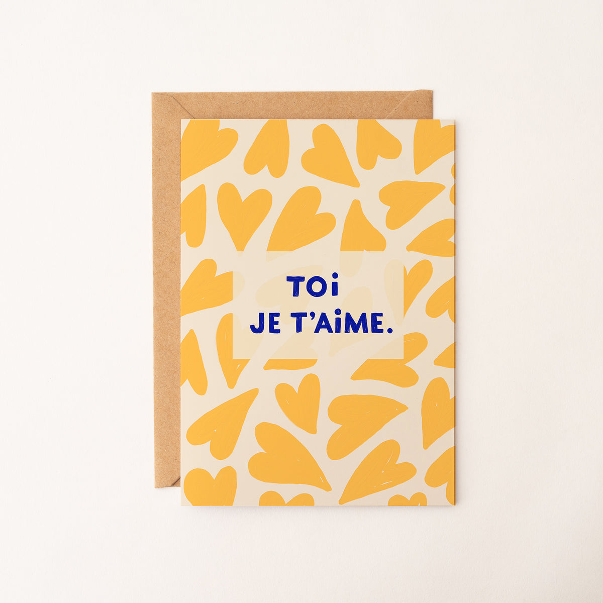 Carte d’amour “Toi je t’aime” - Carte Postale
